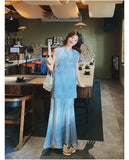 Kalani Shining Qipao Cheongsam Two Piece
