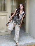 Zena 2-Piece Lace Embroidered Set Cheongsam