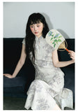 Yvette Moonlit Radiance Qipao Cheongsam Two Piece