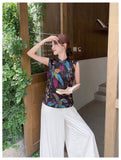 Hermione 2-Piece Dye Print Cheongsam Set