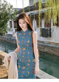 Ivy Timeless Grace Embroidery Qipao Cheongsam