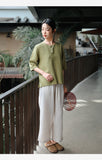 Rosalyn Spotlight Embroidery Qipao Cheongsam Top
