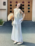 Maison 2-Piece Embroidered Vest and Pants Cheongsam