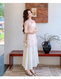 Lara 2-Piece Floral Cheongsam Top Set