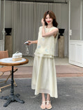Tender 2-Piece Beige Butterfly Embroidered Cheongsam Top