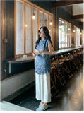Sabrina 2-Piece Sleeveless Top Set Cheongsam