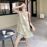 Bellatrix 2-Piece Print Top Set Cheongsam