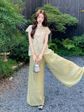 Sabella 2-Piece Green Jacquard Cheongsam Set