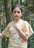 Azure Dreamy Cheongsam Top