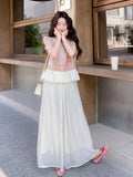Diamond 2-Piece Floral Print Cheongsam Set