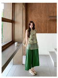 Geranium 2-Piece Butterfly Print Mesh Cheongsam Set