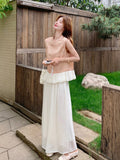 Acclaimed 2-Piece Ruffle Print Cheongsam Top