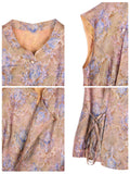 Presto 2-Piece Floral Print Cheongsam Top