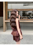 Ginevra 2-Piece Vintage Polka Dot Set Cheongsam