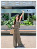 Theresa 2-Piece Sleeveless Top and Pants Set Cheongsam