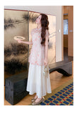 Lara 2-Piece Floral Cheongsam Top Set
