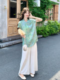 Flora 2-Piece Green Floral Cheongsam Set