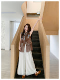 Carnelian 2-Piece Print Satin Cheongsam Set