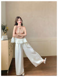 Jasper 2-Piece Black Sleeveless Cheongsam Set