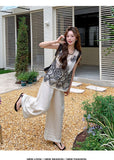 Zena 2-Piece Lace Embroidered Set Cheongsam