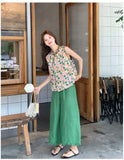 Clarice 2-Piece Printed Cheongsam Top Set