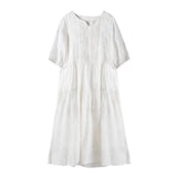 Bianca Elevated Cashew Embroidery Elegant Cheongsam Qipao Dress