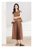 Johanna 2-Piece Velvet Purple Cheongsam Top