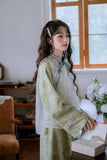 Georgiana Black Floral Embroidered Cheongsam Vest