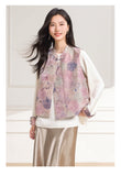 Haute 2-Piece Green Rice Pattern Cheongsam Set