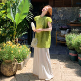 Anya 2-Piece Tassel Cheongsam Top Set