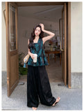Eden 2-Piece Floral Ruffle Top Set Cheongsam