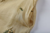 Arabella Light Yellow Embroidered Cheongsam Dress
