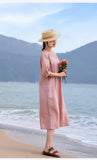 Noble Beguiling Embroidered A Line Elegant Cheongsam Qipao Dress