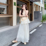 Dawn 2-Piece Embroidered Top and Pants Set Cheongsam