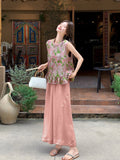 Atelier 2-Piece Print Cheongsam Set