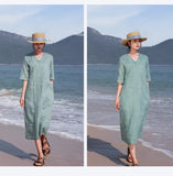 Deneb Pristine Embroidered Elegant Cheongsam Qipao Dress