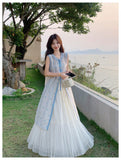 Emmanuelle 2-Piece Embroidered Cheongsam Set