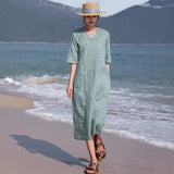 Deneb Pristine Embroidered Elegant Cheongsam Qipao Dress