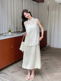 Serenade 2-Piece Lace Cheongsam Set