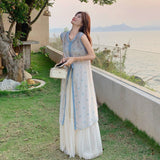 Emmanuelle 2-Piece Embroidered Cheongsam Set