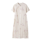 Ava Elevated Embroidered Frog Buttons Elegant Cheongsam Qipao Dress