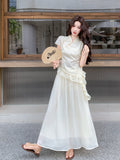 Acme 2-Piece Mandarin Collar Cheongsam Set