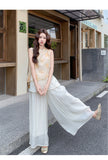 Dawn 2-Piece Embroidered Top and Pants Set Cheongsam