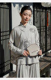 Aubriella Shining Qipao Cheongsam Top