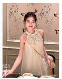 Azalea Delightful Embroidery Qipao Cheongsam Two Piece