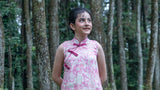 Floral Pearl Cheongsam Dress