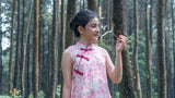 Floral Pearl Cheongsam Dress