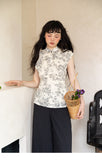 Ellie Moonlit Charm Qipao Cheongsam Top