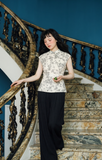 Ellie Moonlit Charm Qipao Cheongsam Top