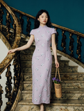 Kitty Timeless Glow Embroidery Qipao Cheongsam
